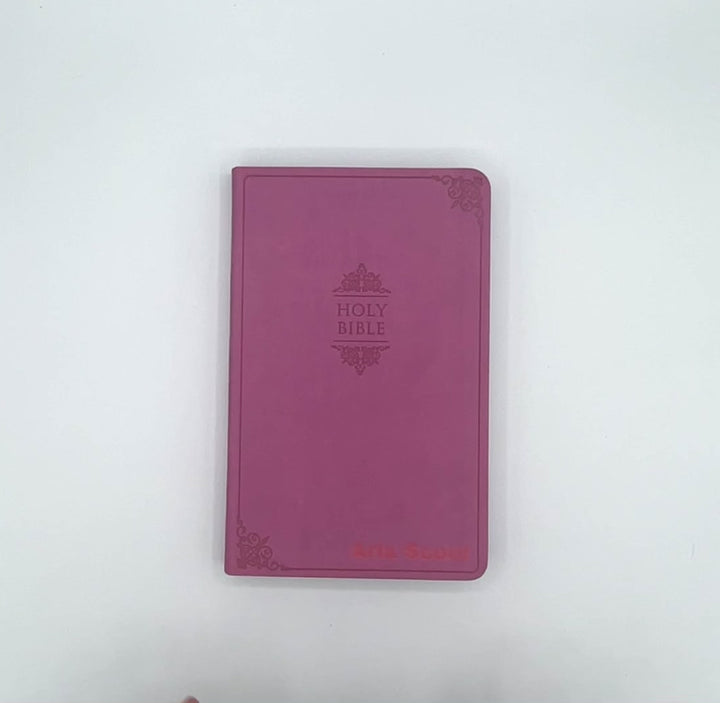 NIV Pink Standard Size Thinline Holy Bible Medium Print
