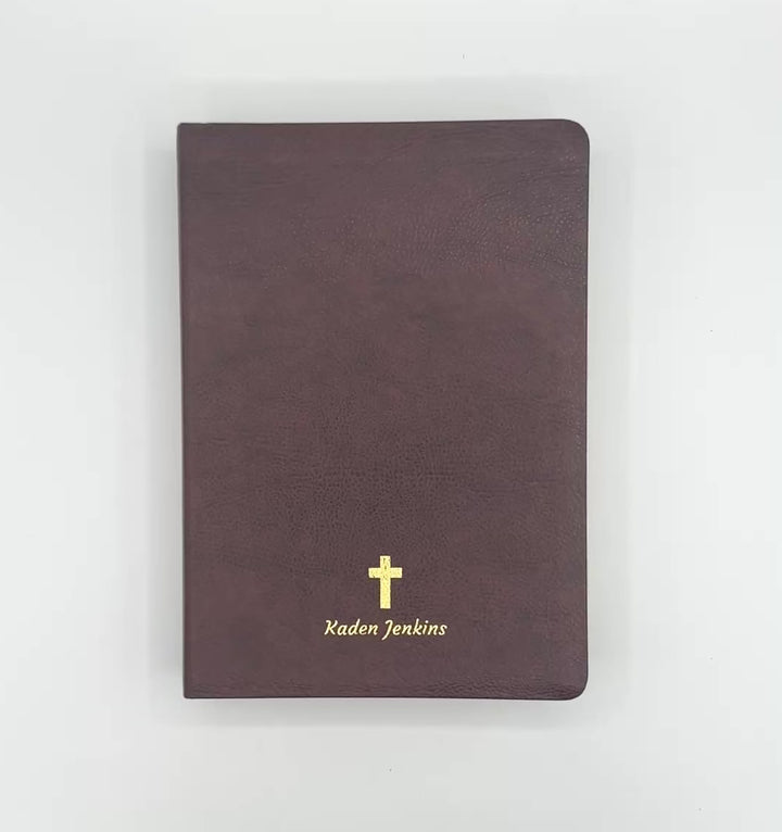 ESV Brown Study Size Bonded Leather Holy Bible Large Print