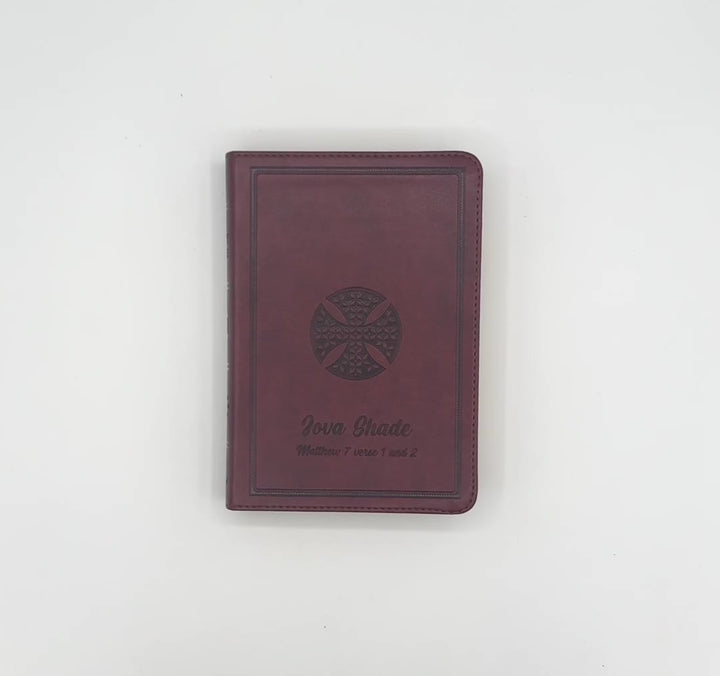 ESV Brown Compact Size Holy Bible Medium Print