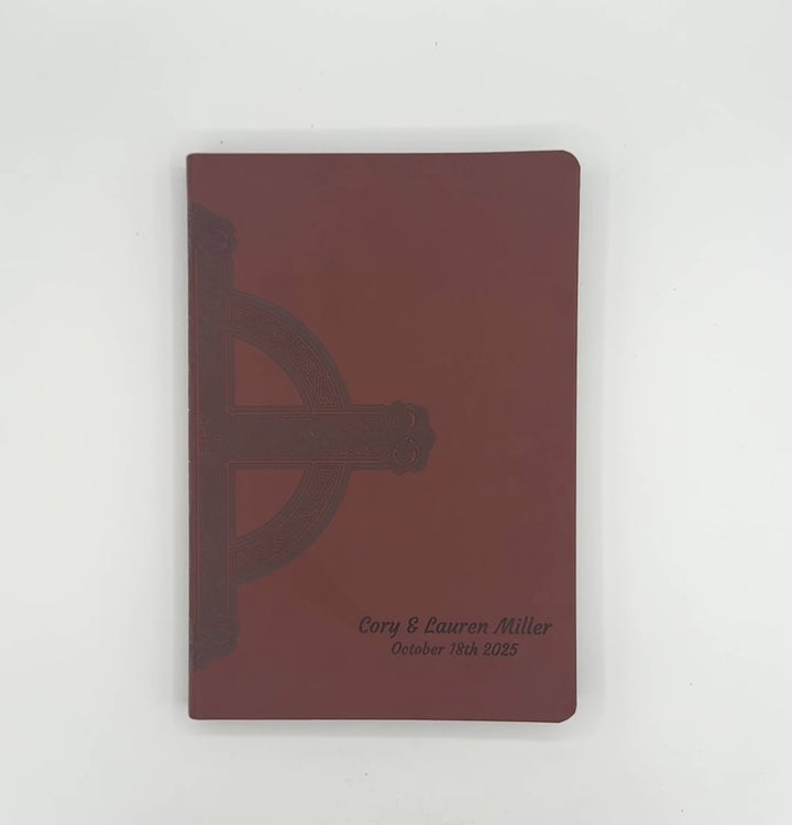NLT Premium Leather Standard Size Holy Bible Medium Print