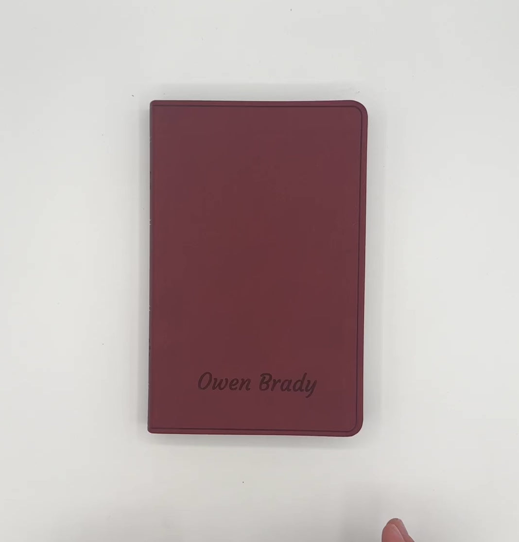 ESV Brown Standard Size Holy Bible Large Print