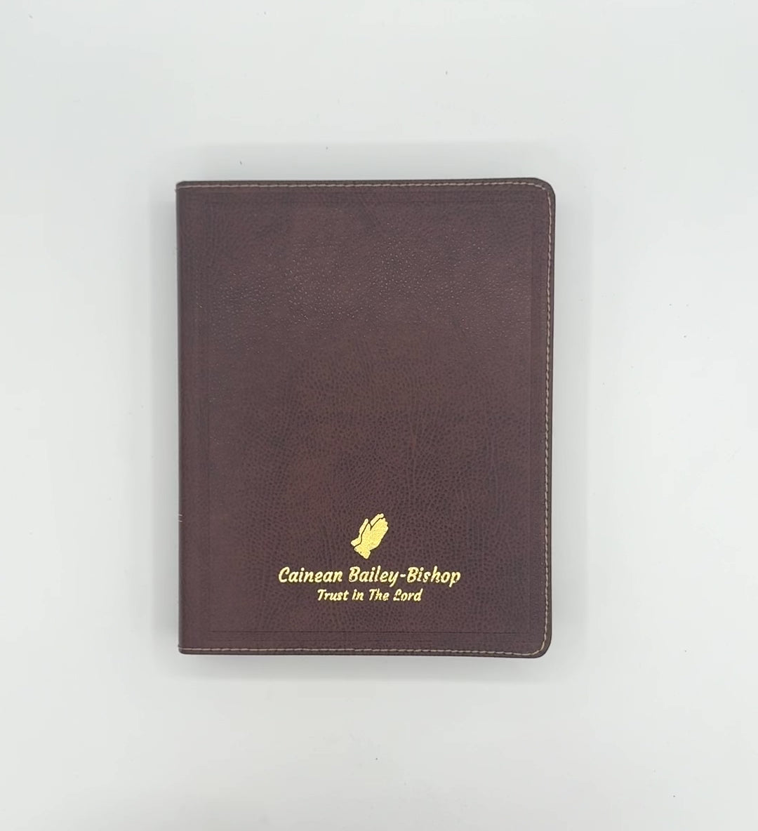 NKJV Brown Standard Size Holy Bible Small Print