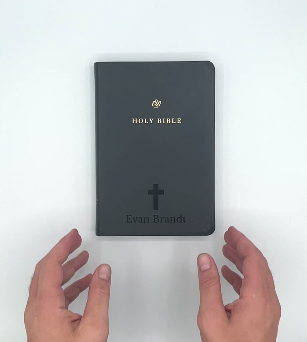 ESV Black Standard Size TruTone Holy Bible Small Print
