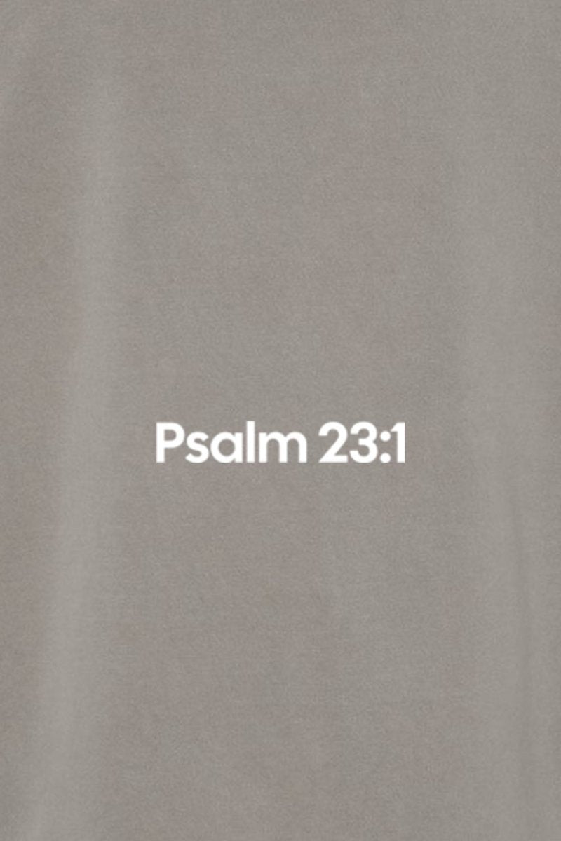Psalm 23:1 Unisex Pigment - Dyed Hoodie Sweatshirt - Shepherds Shelf