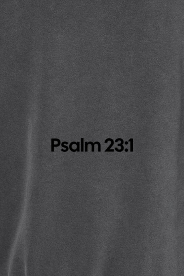 Psalm 23:1 Unisex Pigment - Dyed Hoodie Sweatshirt - Shepherds Shelf