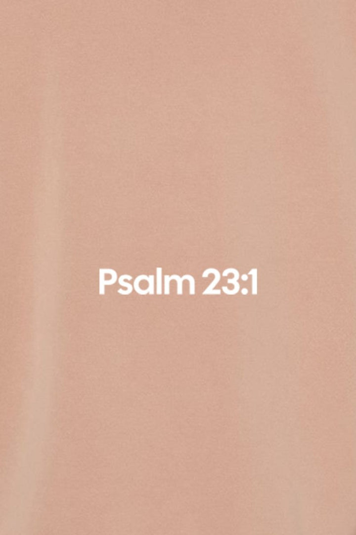 Psalm 23:1 Unisex Pigment - Dyed Hoodie Sweatshirt - Shepherds Shelf