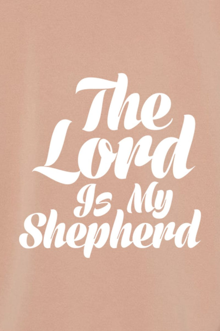 Psalm 23:1 Unisex Pigment - Dyed Hoodie Sweatshirt - Shepherds Shelf