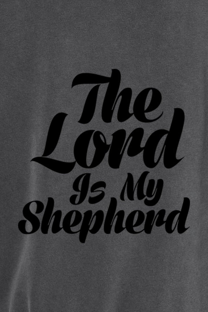 Psalm 23:1 Unisex Pigment - Dyed Hoodie Sweatshirt - Shepherds Shelf