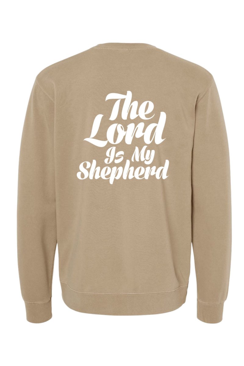Psalm 32:1 Unisex Pigment - Dyed Crewneck Sweatshirt - Shepherds Shelf
