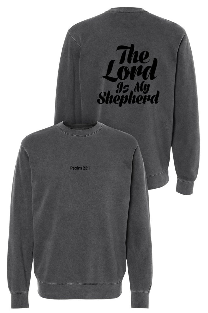 Psalm 32:1 Unisex Pigment - Dyed Crewneck Sweatshirt - Shepherds Shelf