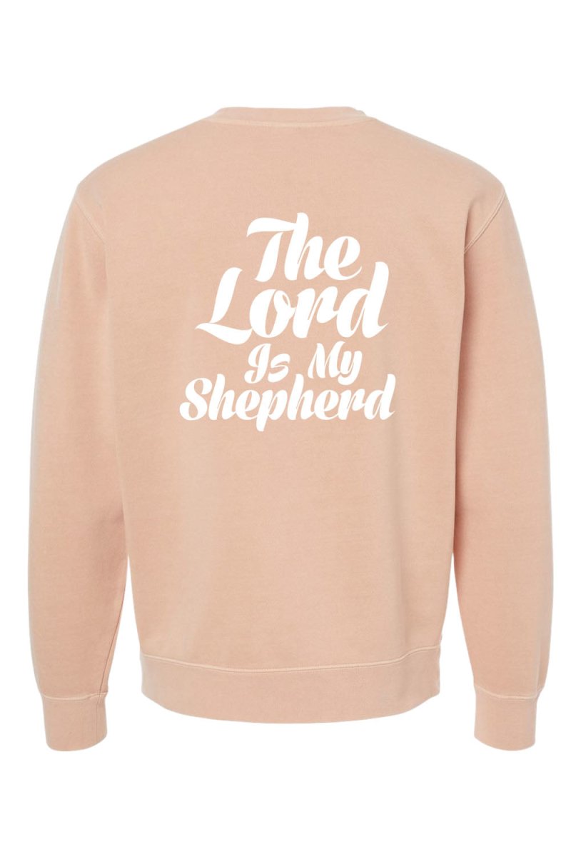 Psalm 32:1 Unisex Pigment - Dyed Crewneck Sweatshirt - Shepherds Shelf