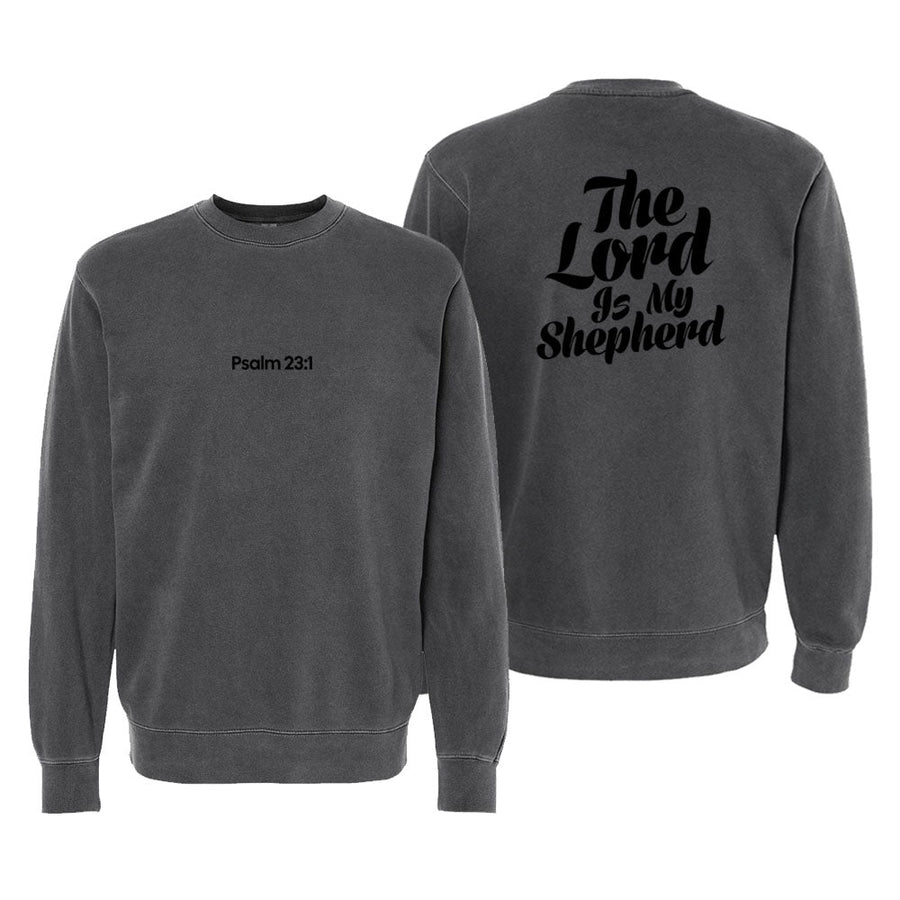 Psalm 32:1 Unisex Pigment - Dyed Crewneck Sweatshirt - Shepherds Shelf