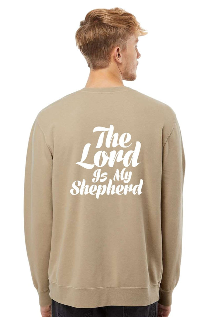 Psalm 32:1 Unisex Pigment - Dyed Crewneck Sweatshirt - Shepherds Shelf