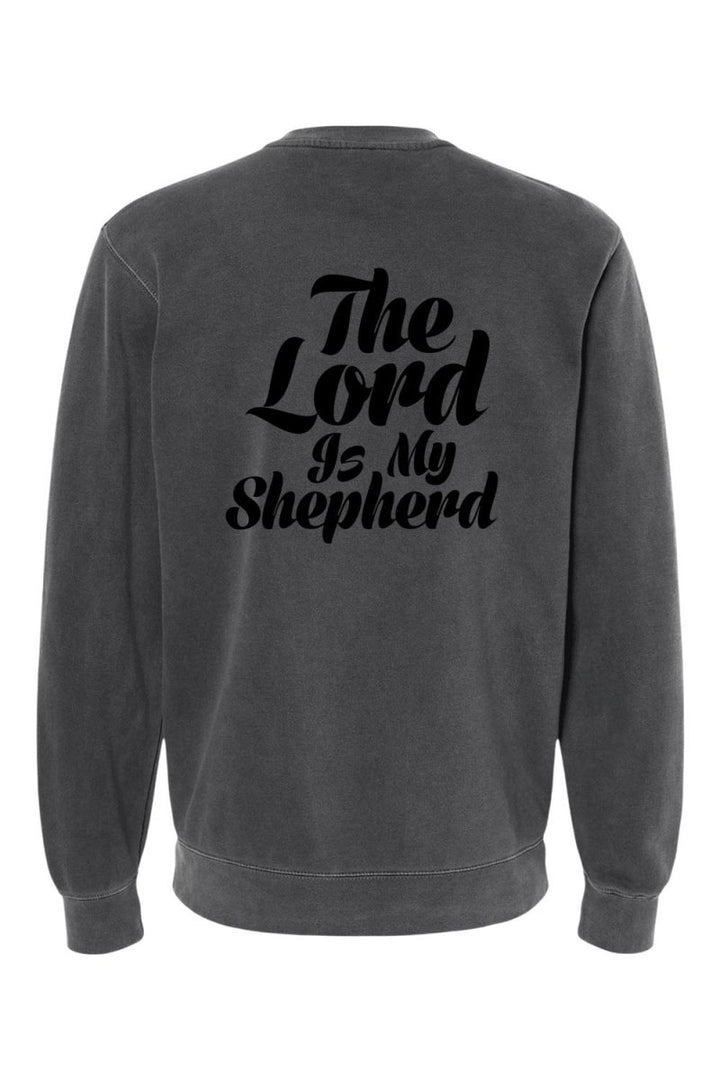 Psalm 32:1 Unisex Pigment - Dyed Crewneck Sweatshirt - Shepherds Shelf