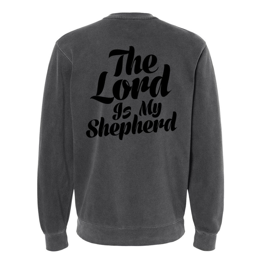 Psalm 32:1 Unisex Pigment - Dyed Crewneck Sweatshirt - Shepherds Shelf