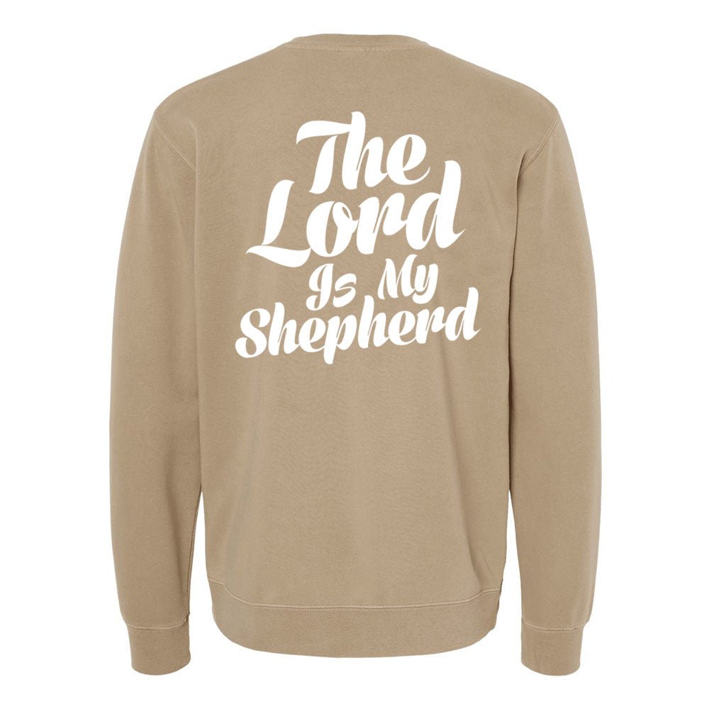 Psalm 32:1 Unisex Pigment - Dyed Crewneck Sweatshirt - Shepherds Shelf