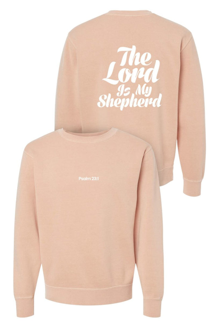 Psalm 32:1 Unisex Pigment - Dyed Crewneck Sweatshirt - Shepherds Shelf
