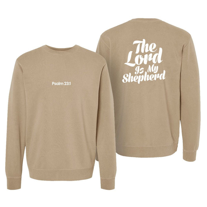 Psalm 32:1 Unisex Pigment - Dyed Crewneck Sweatshirt - Shepherds Shelf