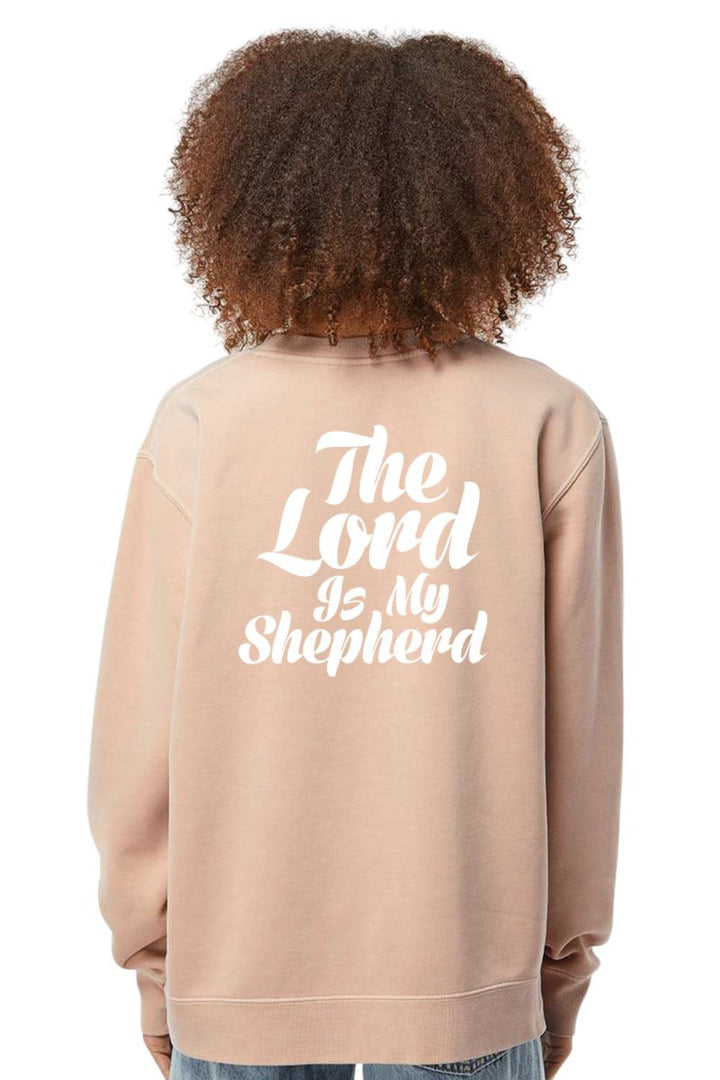 Psalm 32:1 Unisex Pigment - Dyed Crewneck Sweatshirt - Shepherds Shelf