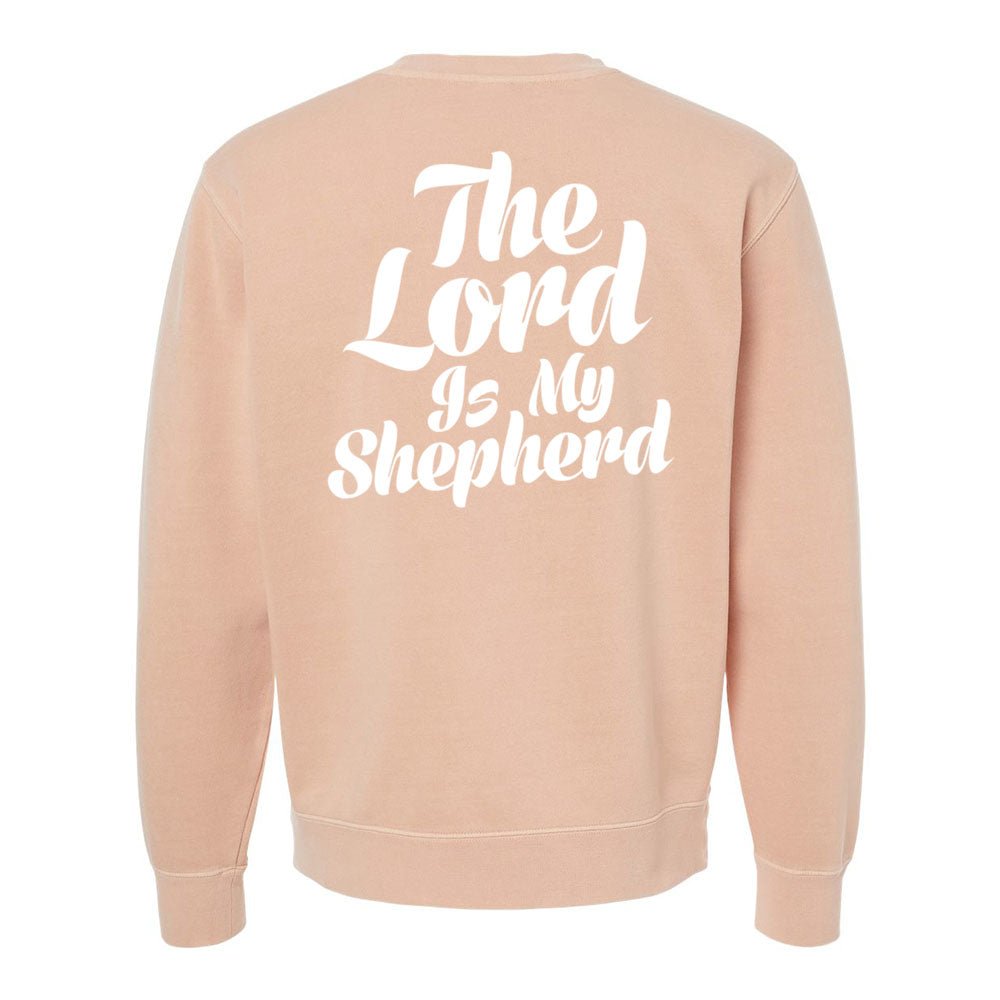 Psalm 32:1 Unisex Pigment - Dyed Crewneck Sweatshirt - Shepherds Shelf