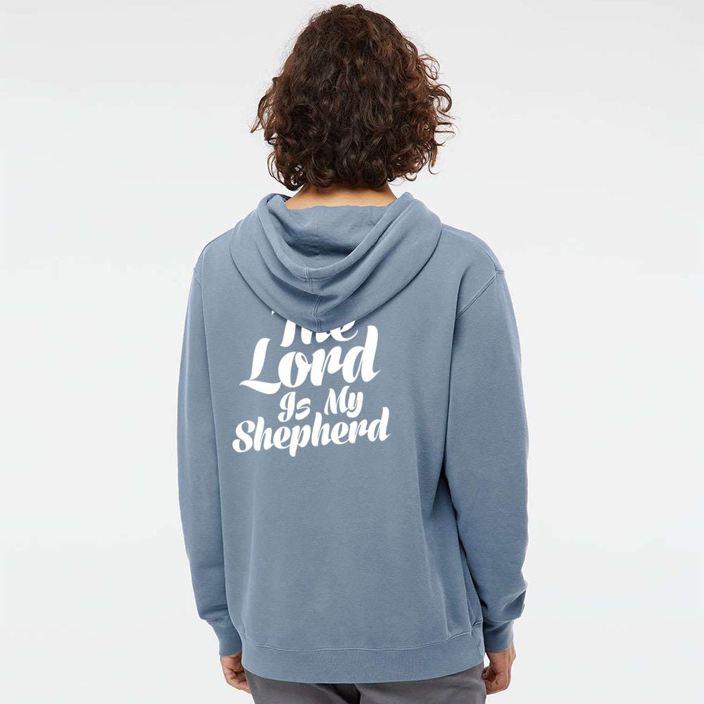 Psalm 32:1 Unisex Pigment - Dyed Hoodie Sweatshirt - Shepherds Shelf