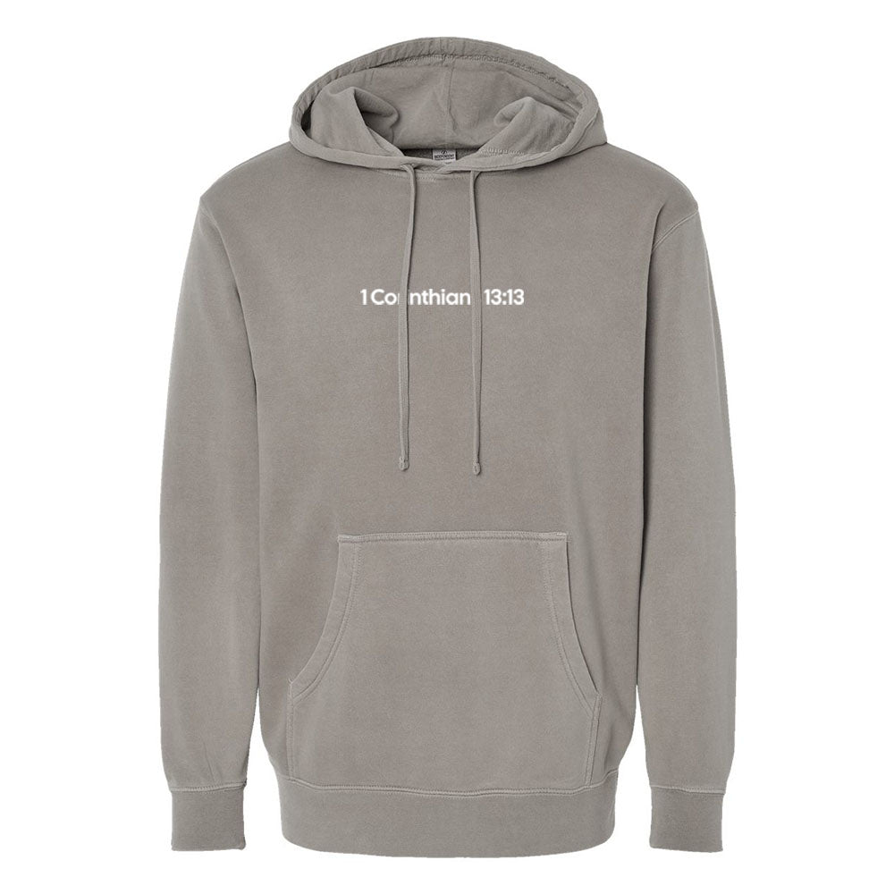 Psalm 32:1 Unisex Pigment - Dyed Hoodie Sweatshirt - Shepherds Shelf