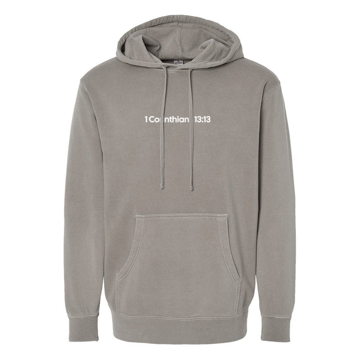 Psalm 32:1 Unisex Pigment - Dyed Hoodie Sweatshirt - Shepherds Shelf