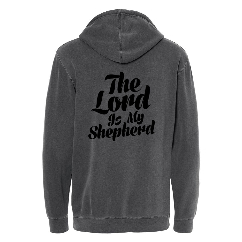 Psalm 32:1 Unisex Pigment - Dyed Hoodie Sweatshirt - Shepherds Shelf