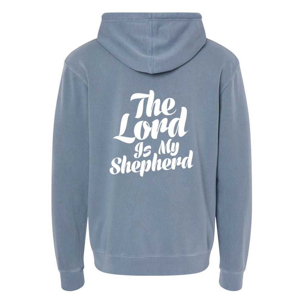 Psalm 32:1 Unisex Pigment - Dyed Hoodie Sweatshirt - Shepherds Shelf