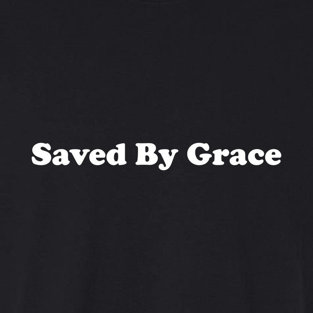 Saved by Grace Unisex Garment - Dyed Tee - Shepherds Shelf