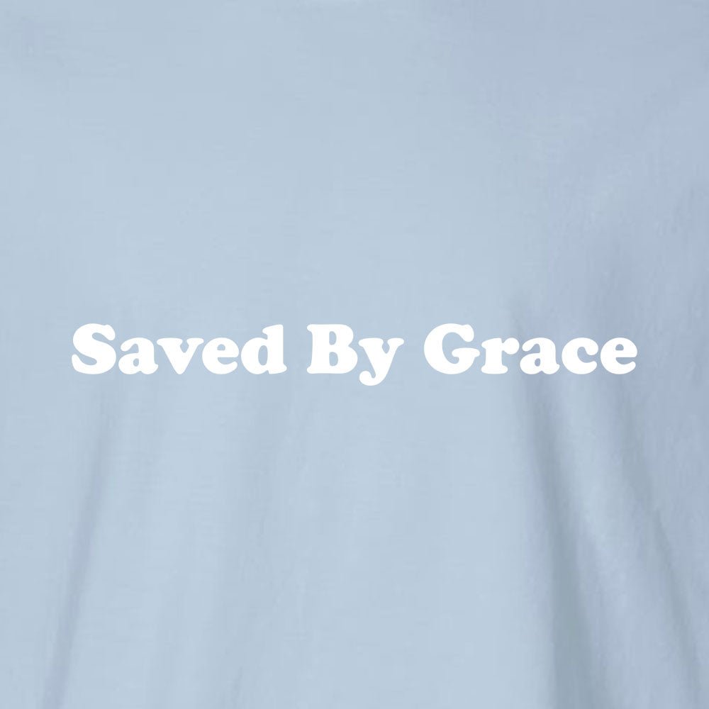 Saved by Grace Unisex Garment - Dyed Tee - Shepherds Shelf