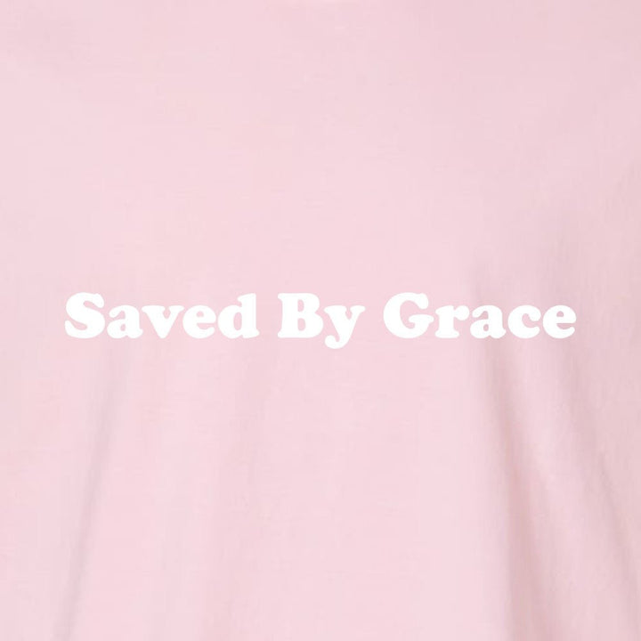 Saved by Grace Unisex Garment - Dyed Tee - Shepherds Shelf