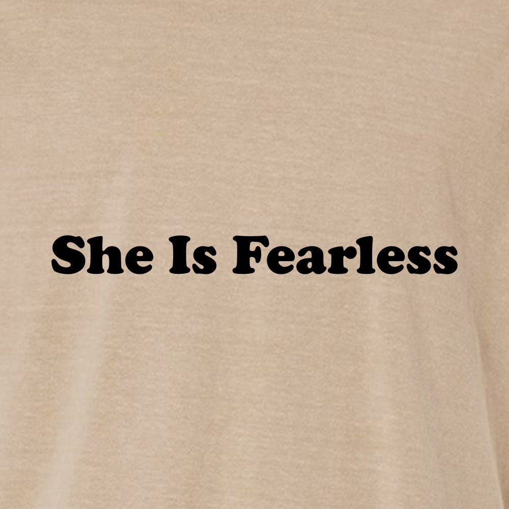 She is Fearless Unisex Garment - Dyed Tee - Shepherds Shelf