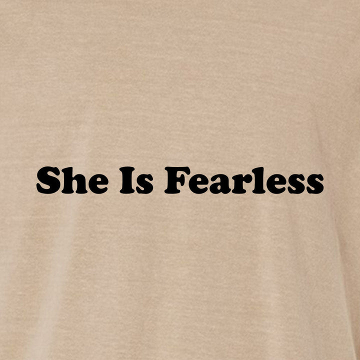 She is Fearless Unisex Garment - Dyed Tee - Shepherds Shelf