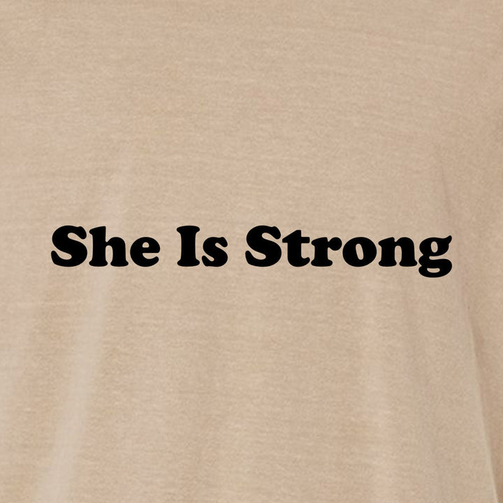 She is Strong Unisex Garment - Dyed Tee - Shepherds Shelf