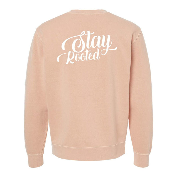 Stay Rooted Unisex Pigment - Dyed Crewneck Sweatshirt - Shepherds Shelf