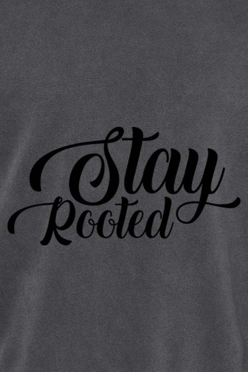 Stay Rooted Unisex Pigment - Dyed Crewneck Sweatshirt - Shepherds Shelf
