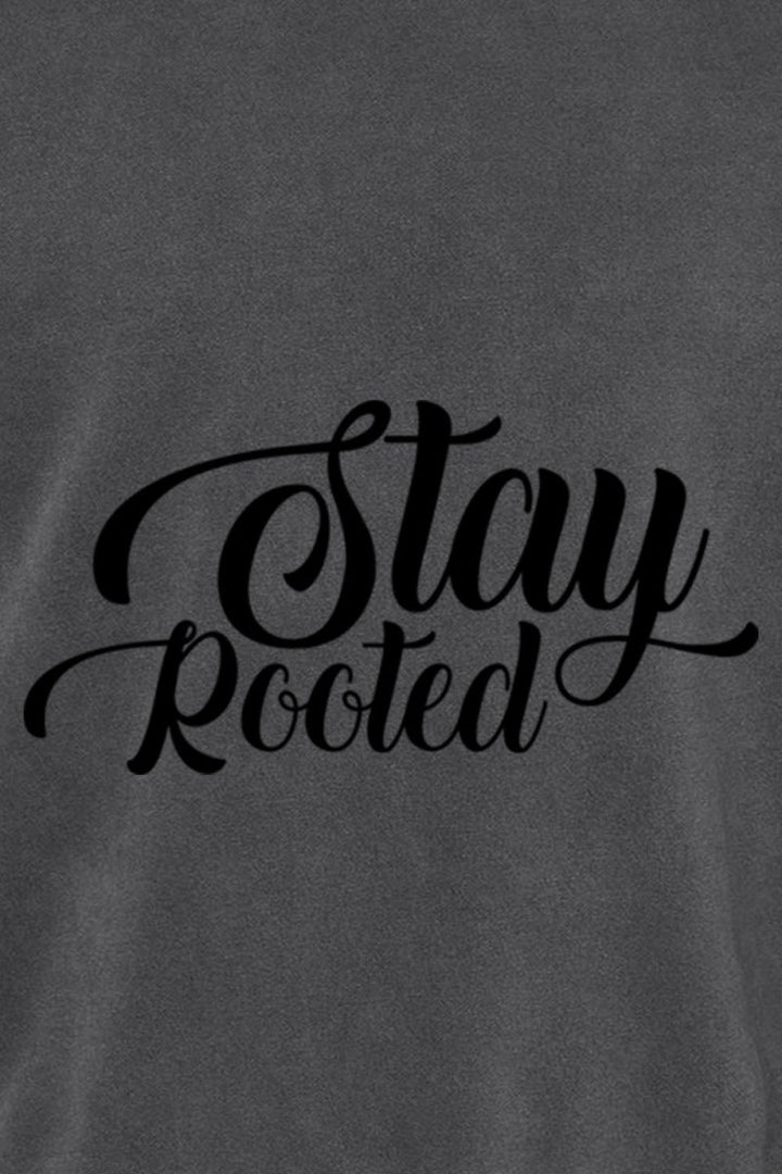 Stay Rooted Unisex Pigment - Dyed Crewneck Sweatshirt - Shepherds Shelf