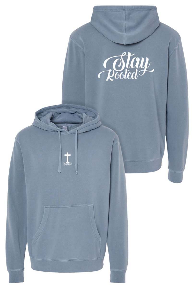 Stay Rooted Unisex Pigment - Dyed Hoodie Sweatshirt - Shepherds Shelf