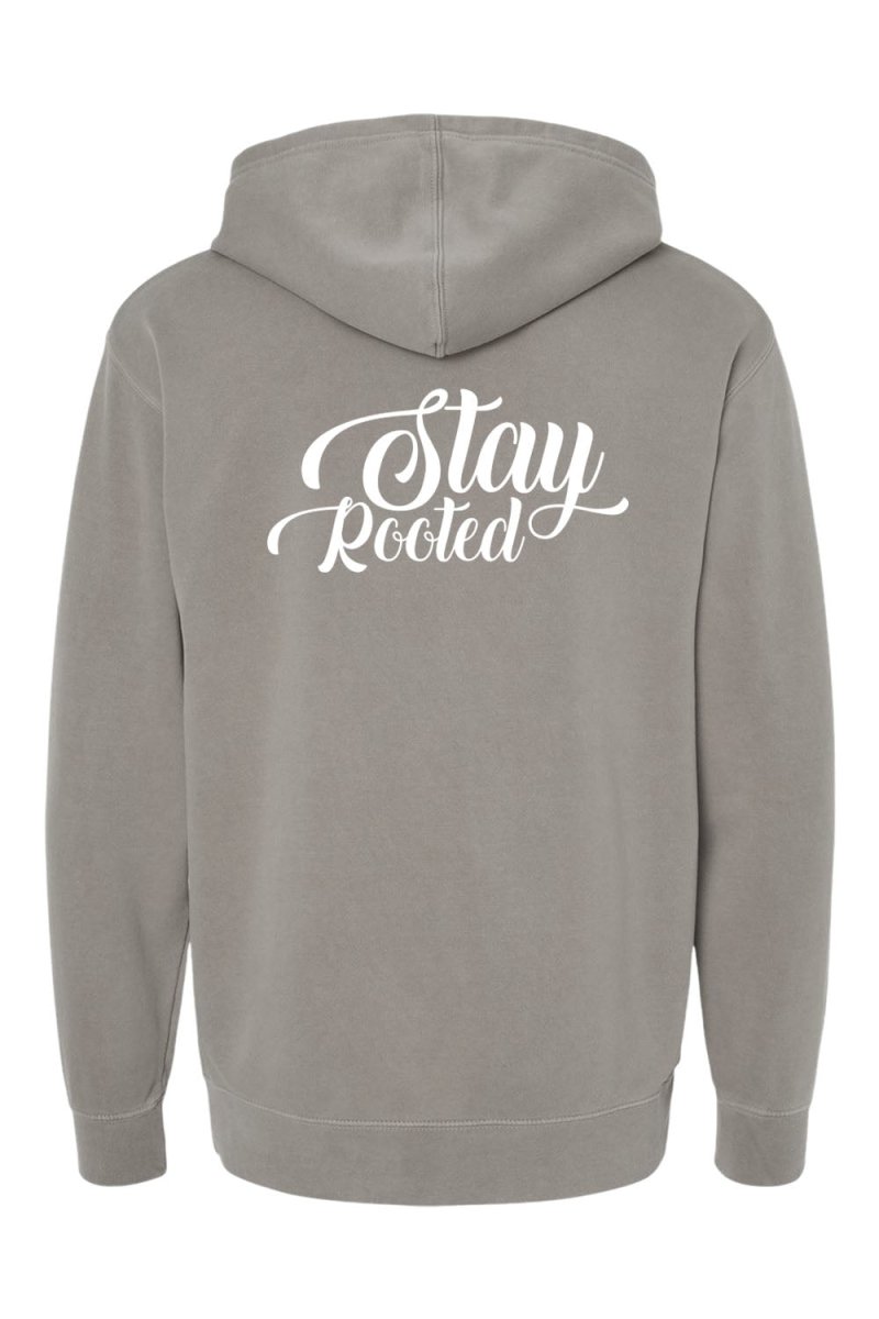 Stay Rooted Unisex Pigment - Dyed Hoodie Sweatshirt - Shepherds Shelf