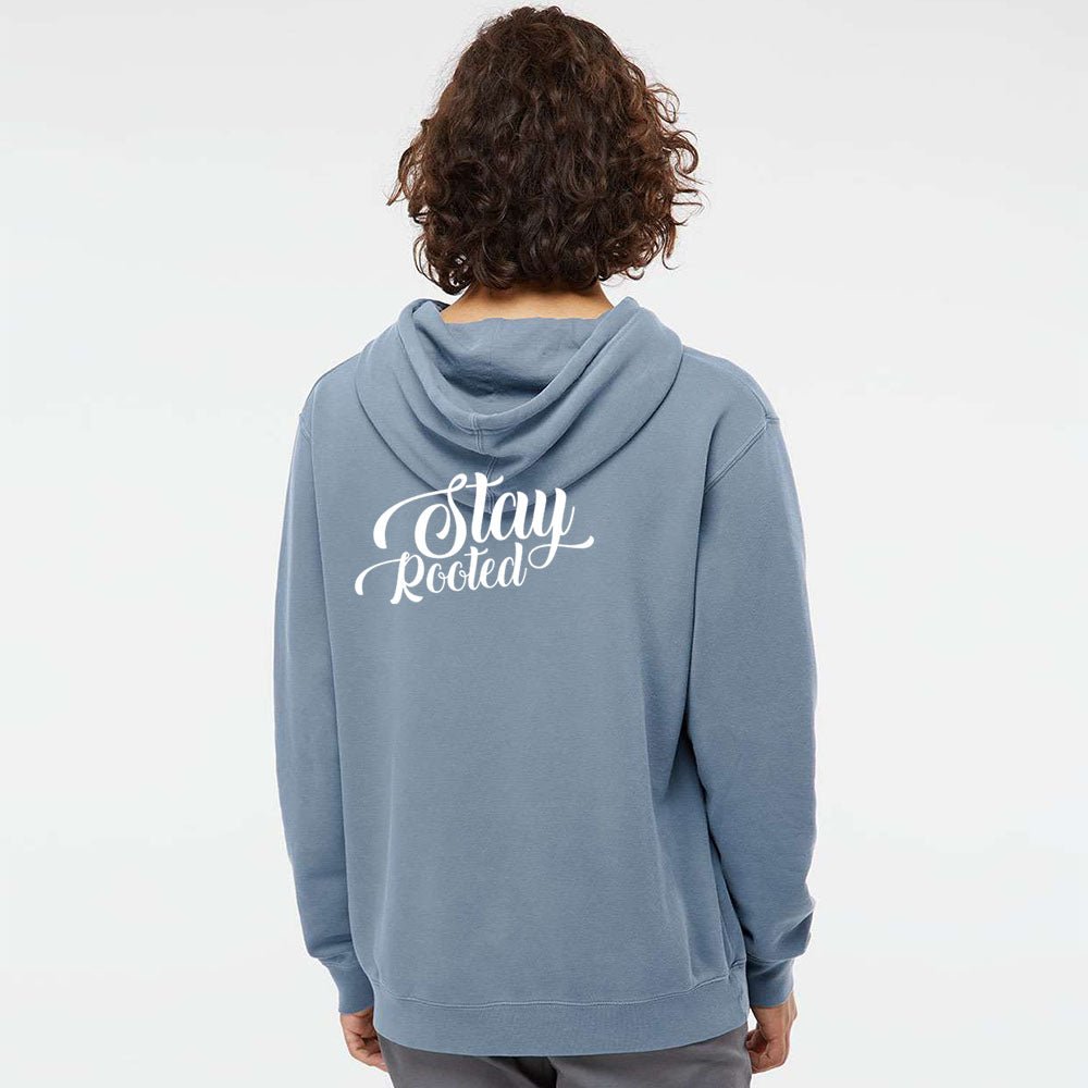 Stay Rooted Unisex Pigment - Dyed Hoodie Sweatshirt - Shepherds Shelf