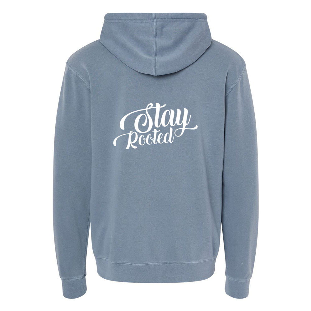 Stay Rooted Unisex Pigment - Dyed Hoodie Sweatshirt - Shepherds Shelf