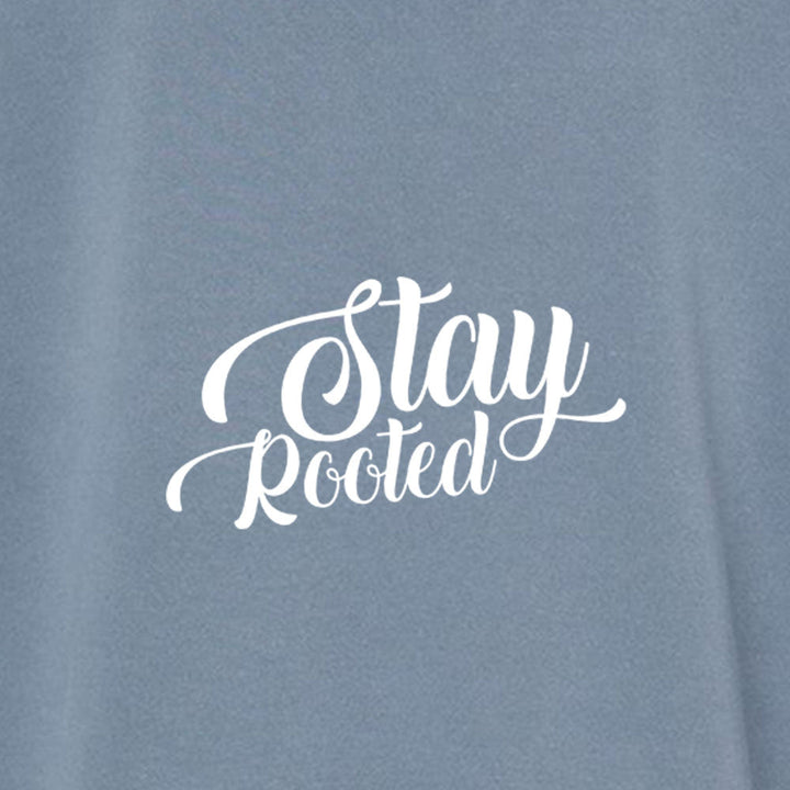 Stay Rooted Unisex Pigment - Dyed Hoodie Sweatshirt - Shepherds Shelf
