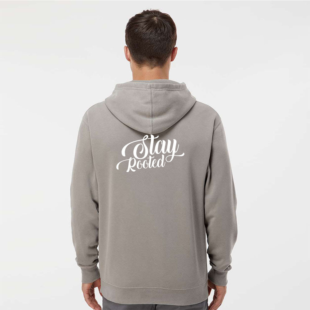 Stay Rooted Unisex Pigment - Dyed Hoodie Sweatshirt - Shepherds Shelf