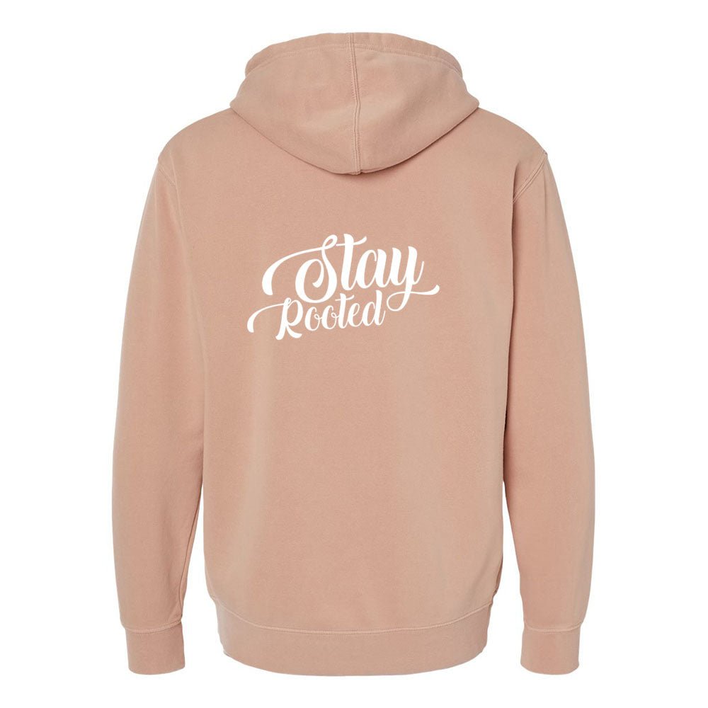 Stay Rooted Unisex Pigment - Dyed Hoodie Sweatshirt - Shepherds Shelf
