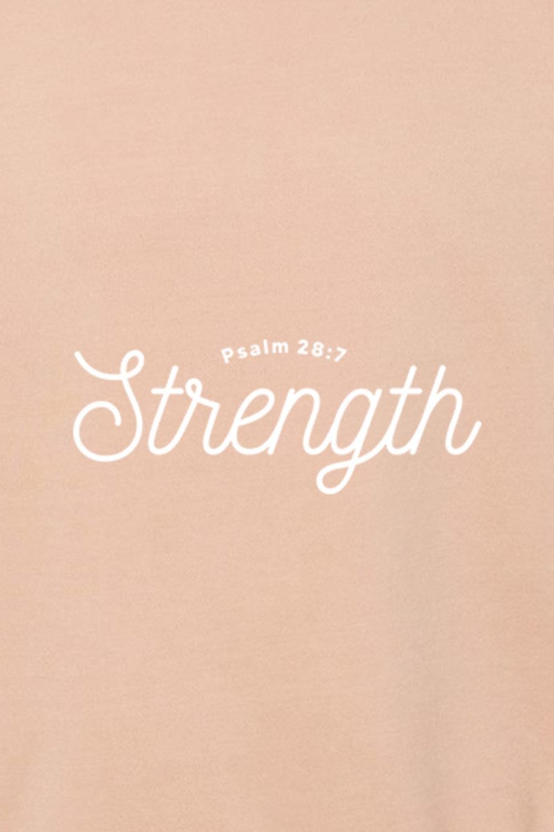 Strength Unisex Pigment - Dyed Crewneck Sweatshirt - Shepherds Shelf