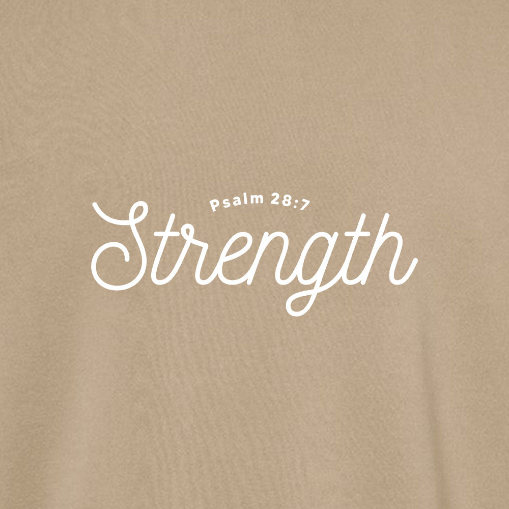 Strength Unisex Pigment - Dyed Crewneck Sweatshirt - Shepherds Shelf