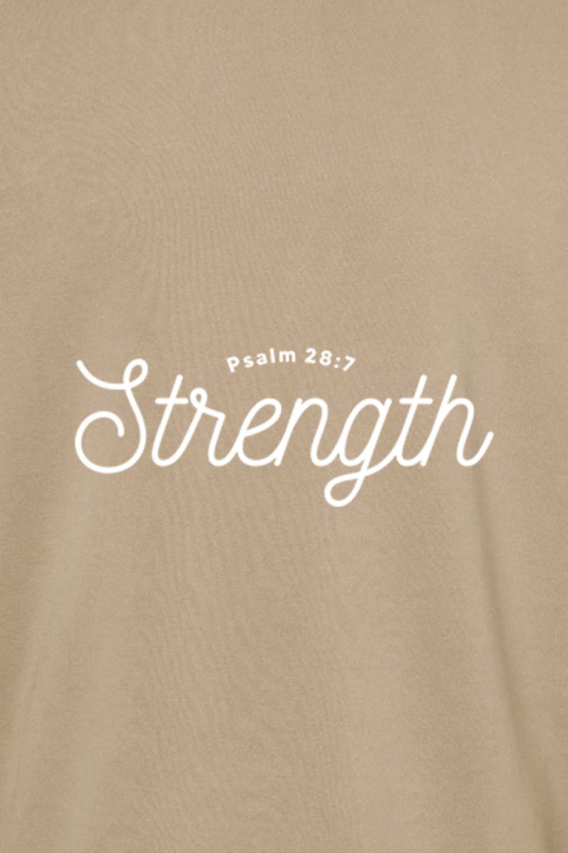 Strength Unisex Pigment - Dyed Crewneck Sweatshirt - Shepherds Shelf