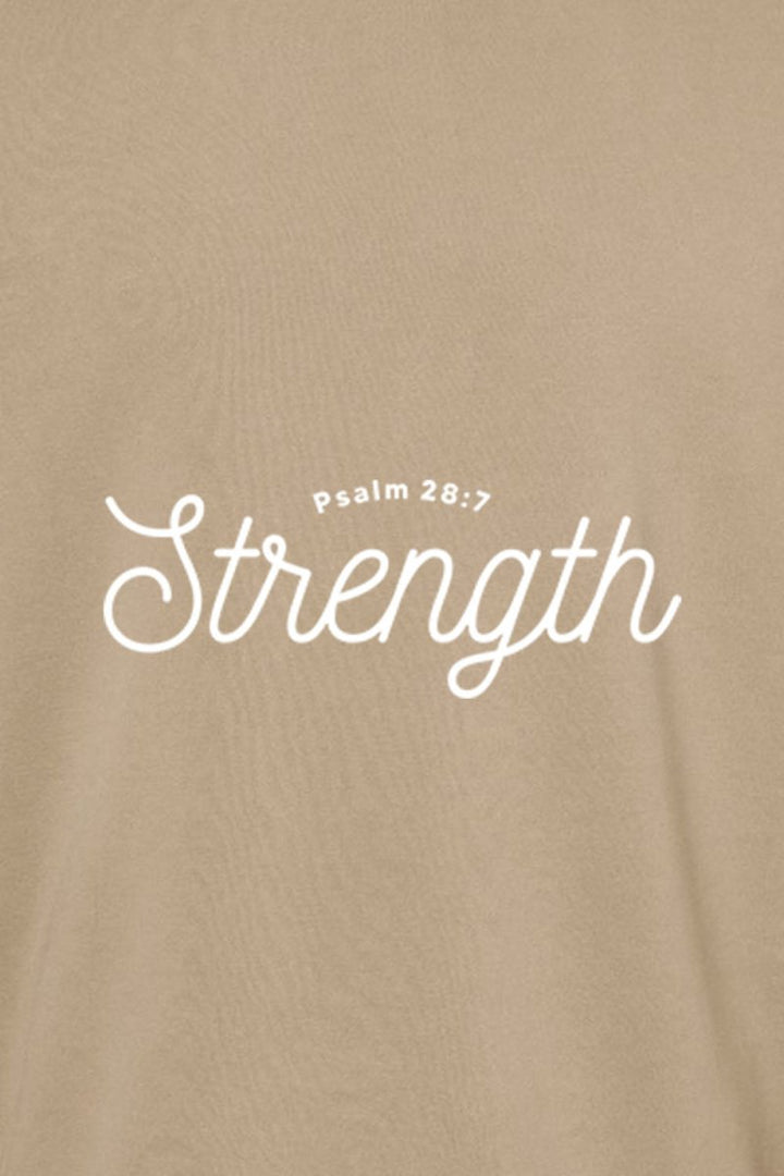 Strength Unisex Pigment - Dyed Crewneck Sweatshirt - Shepherds Shelf