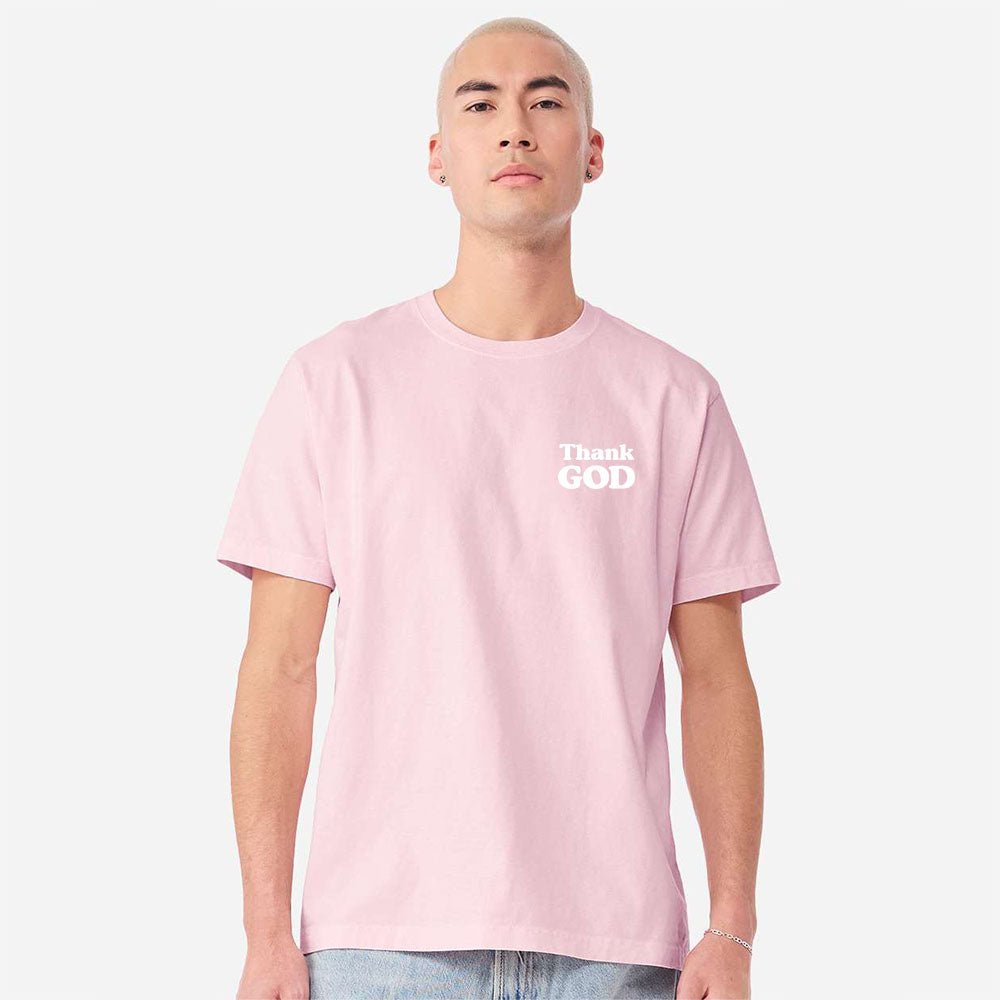 Thank God Unisex Garment - Dyed Tee - Shepherds Shelf